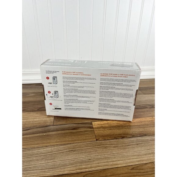 FACTORY SEALED US Robotics 56K Modem/ Fax/ USR5686E NOS - Picture 4 of 4